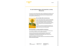 Kommentar 1 Jahr Sondervermögen, viel Versprechen, wenig Klimaschutz